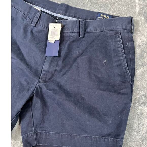 Polo Ralph Lauren Classic Fit 6" Shorts Navy Blue Size 38 NWT - Picture 5 of 8